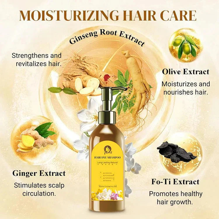 Everglow | long lasting natural hair dye shampoo