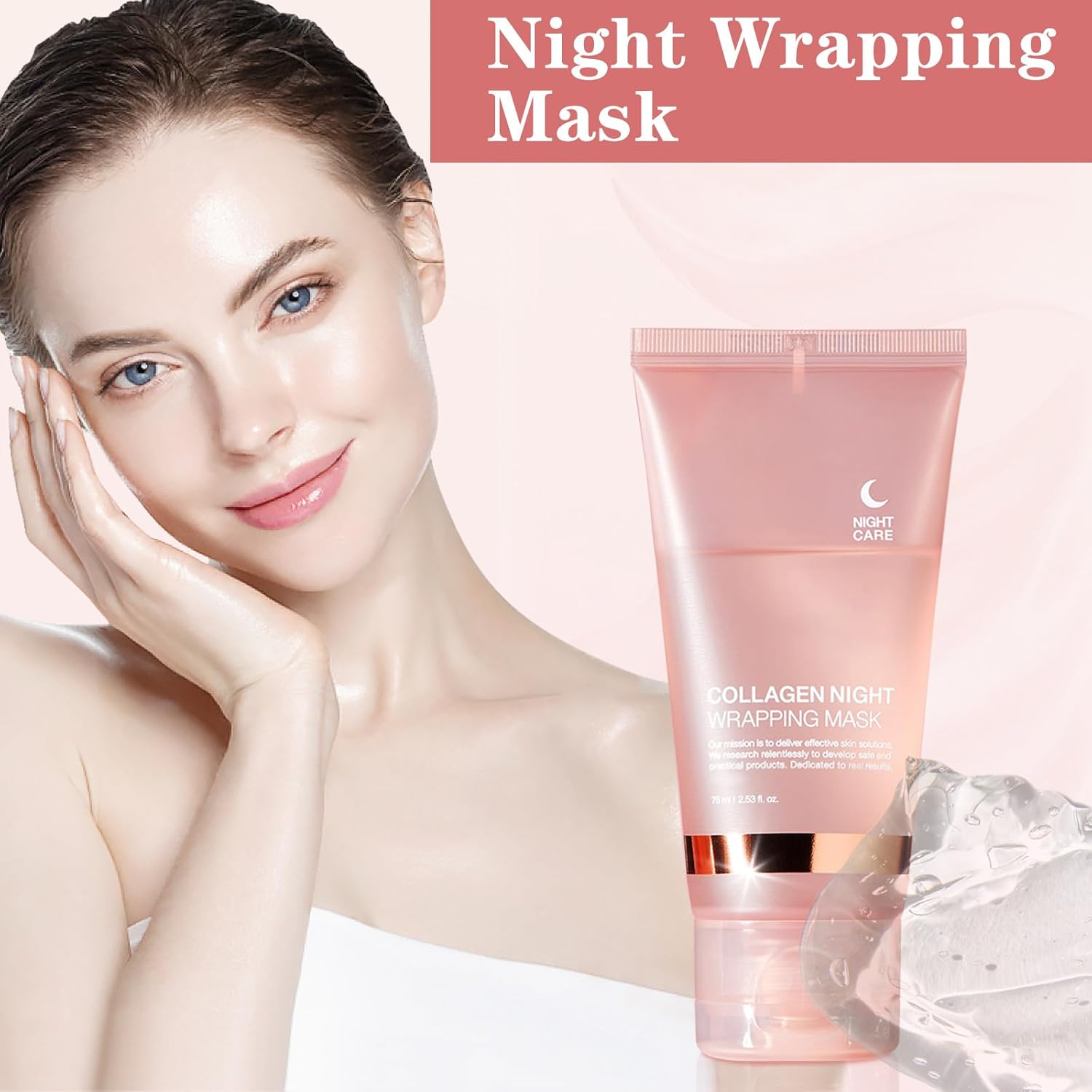 HydraNight | Peel-Off Collagen Face Mask for Overnight Use
