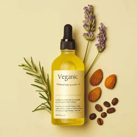 Veganic | Natural Hair Strengthening Oil – Helps Reduce Hair Loss