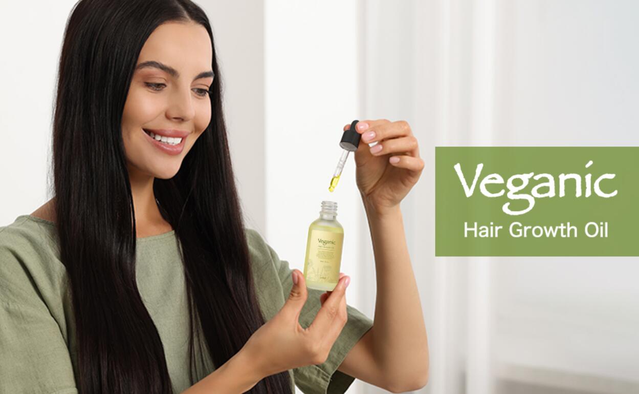 Veganic | Natural Hair Strengthening Oil – Helps Reduce Hair Loss