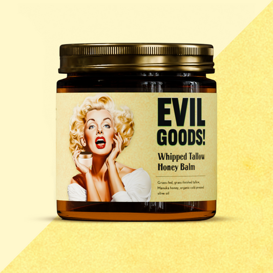 Evil goods | whipped tallow honey balm